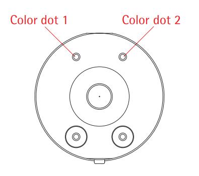 Wheel Volume Control Color Dot 