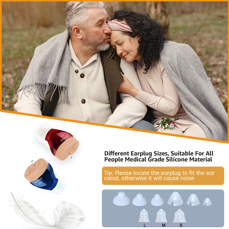 Instant-fit ITC hearing Aid earplugs