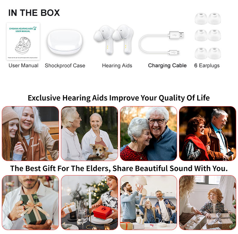 hearing aid hoo6a in the box