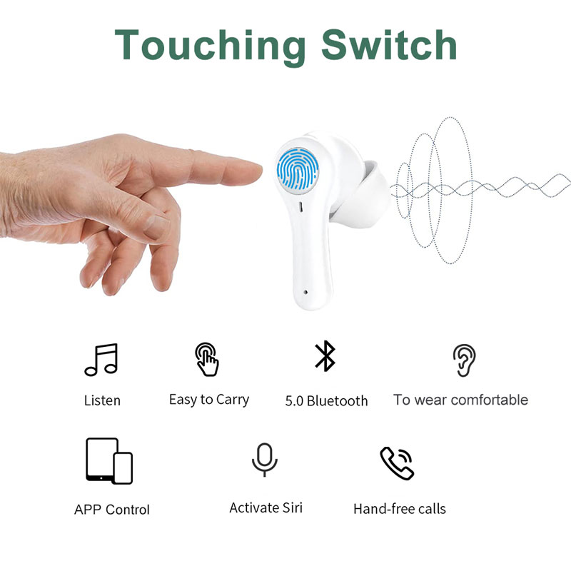 hearing Aids h006a touching switch